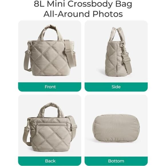 Womens Crossbody Bag Small Mini Purse Shoulder Travel Handbag Wallet Organizer - Picture 4 of 7